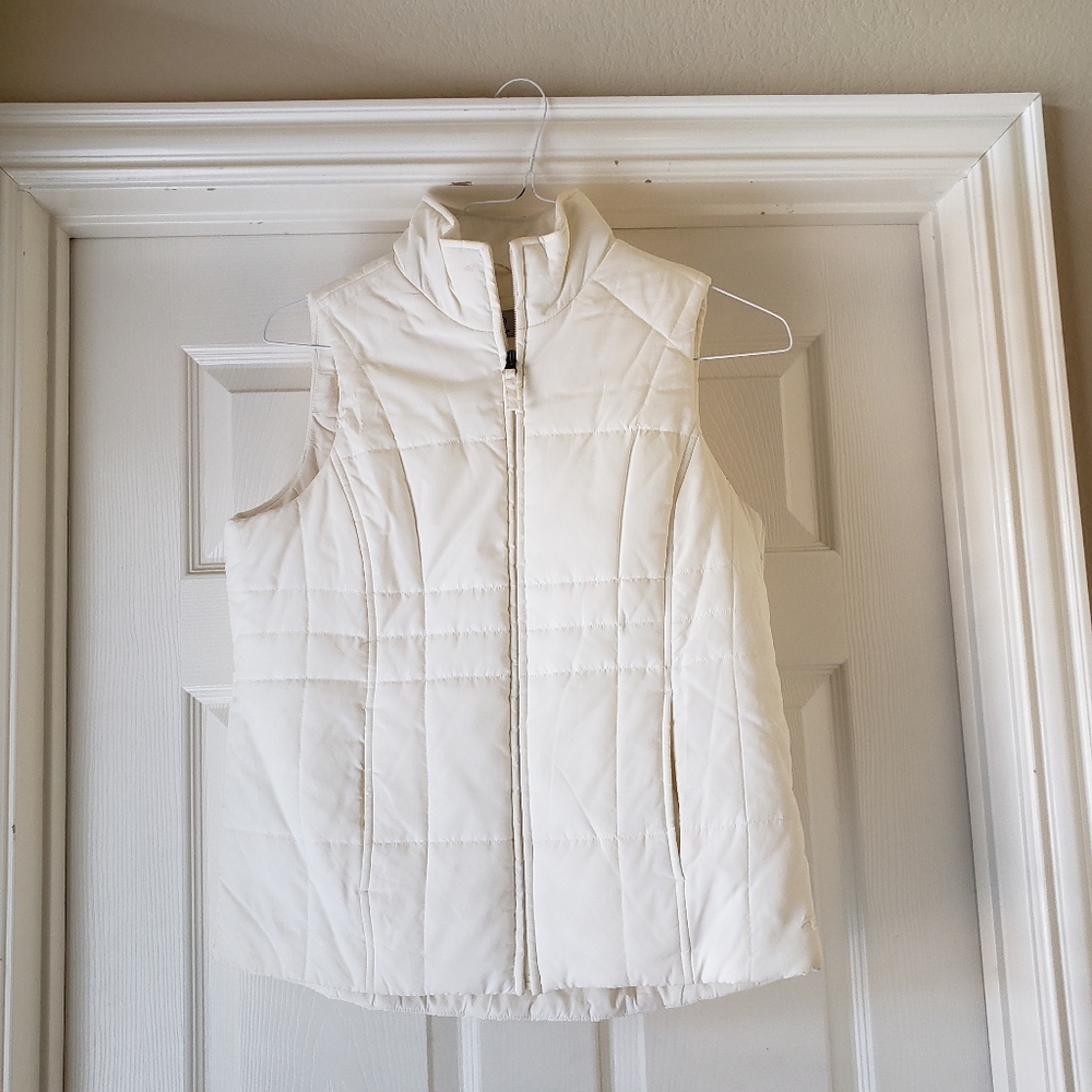 Winter White Vest